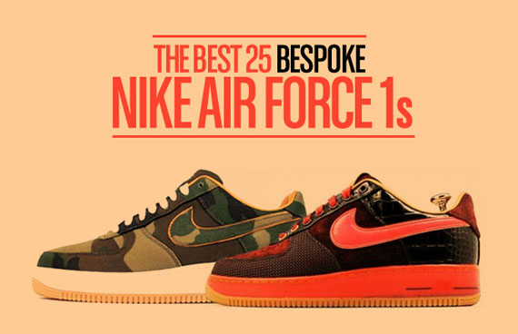 The 25 Best Nike Air Force 1 Bespokes @ Complex