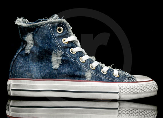 distressed converse all star