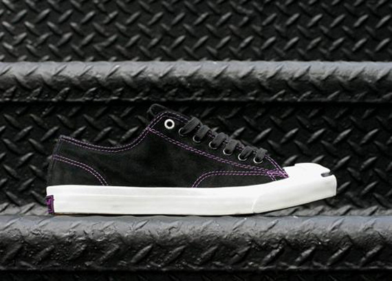 Converse Jack Purcell LTT Ox - Black - Purple - SneakerNews.com