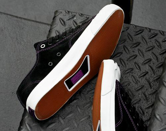Converse Jack LTT Ox - Black - Purple - SneakerNews.com