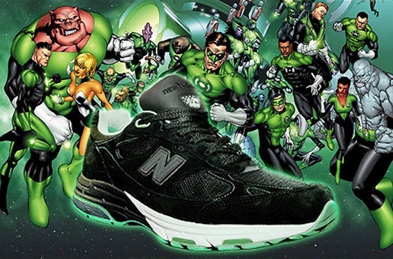 Green Lantern x New Balance MR993 BG