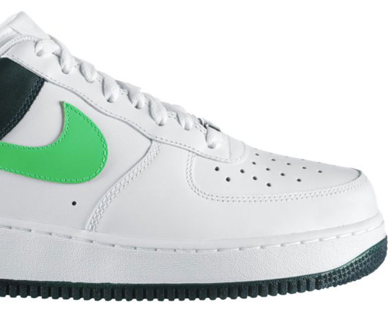 These are 🔥 in hand. Don't sleep on them. Materials way nicer than the  prior colorways. Off-White Air Force 1 Mid Pine Green. : r/Sneakers