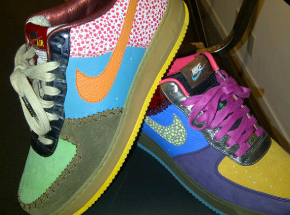 Nike Air Force 1 Bespoke 'What The F---?' by DJCK