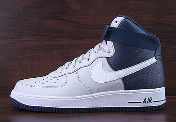 Air Force 1 High Premium 'Yankees' - Nike - 332490 111 - white/white-dark  obsidian