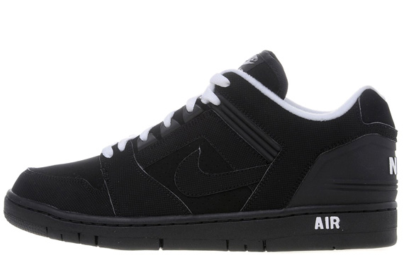 Nike Air Force Ii Low Black White Jdsports 06