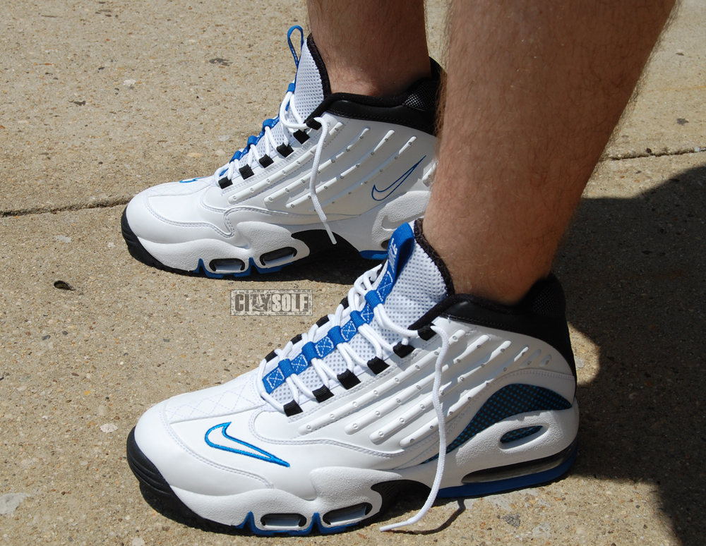 Nike Air Griffey Max Ii White Black Photo Blue 2