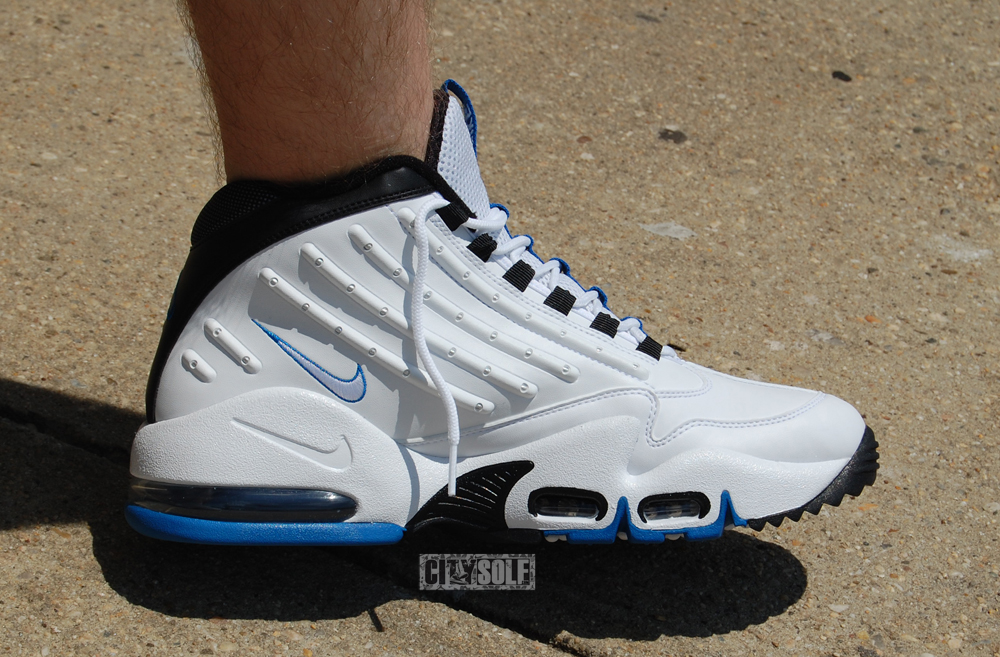 Nike Air Griffey Max Ii White Black Photo Blue 4