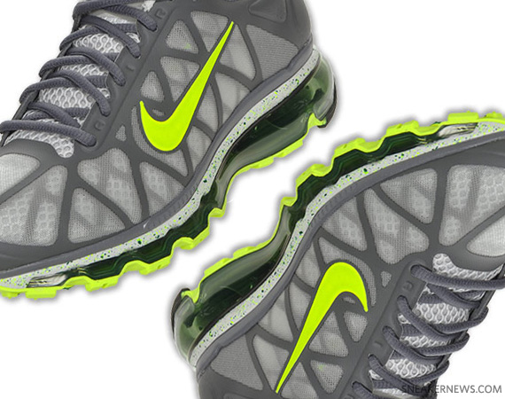 Nike Air Max 2011+ – Dark Grey – Volt – Pine Green