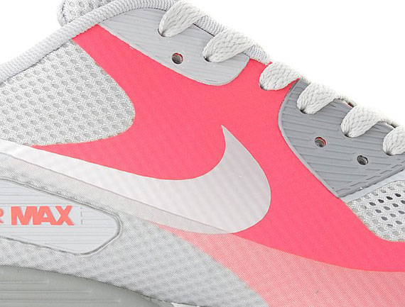 Nike Air Max 90 Hyperfuse - Grey - Pink