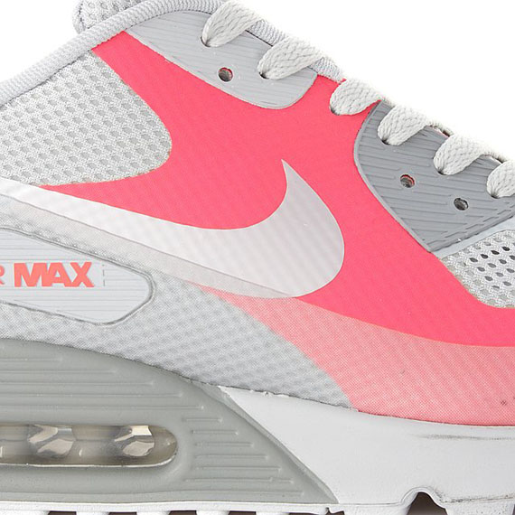 Nike Air Max 90 Hyperfuse - Grey - Pink 