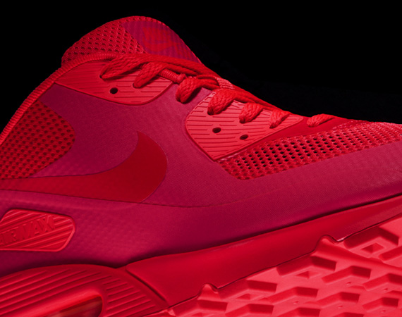 Nike Air Max 90 Hyperfuse Tonal Red 04