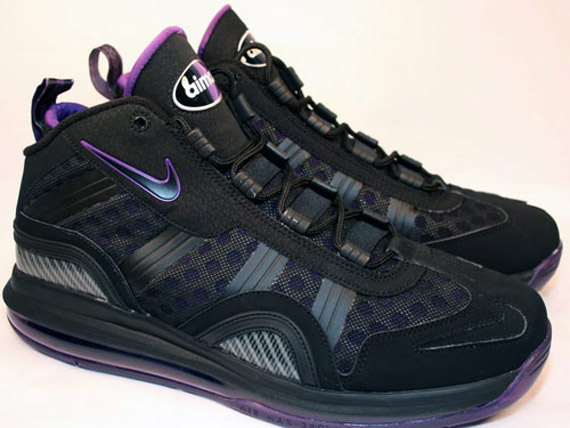 Nike Air Max Sensation 2011 Black Purple 3