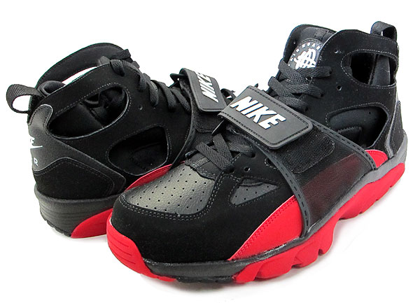 nike-air-trainer-huarache-black-white-varsity-red-1 Nike Air Trainer Huarache Black White Varsity Red 1