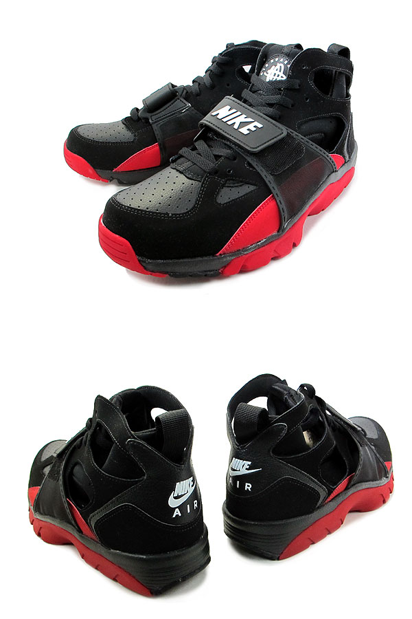 nike-air-trainer-huarache-black-white-varsity-red-2 Nike Air Trainer Huarache Black White Varsity Red 2