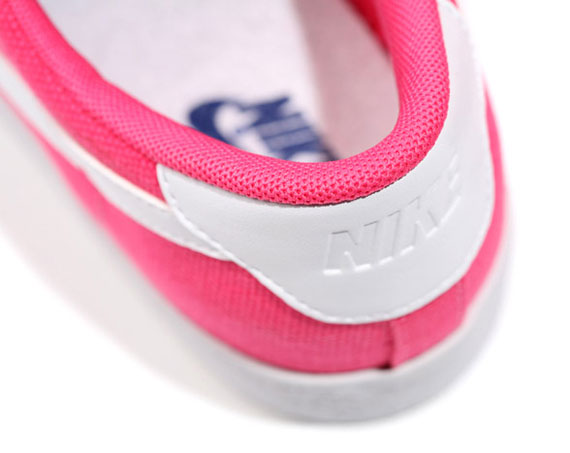 Nike All Court Low Canvas White Pink Blue 05