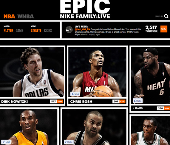 Nike Basketball EPIC Family: Live