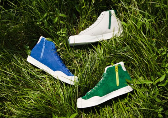 Nike Blazer Mid AB – Royal + Green + White