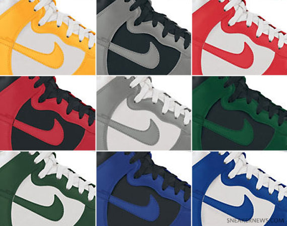 Nike Dunk High – Spring 2012 Preview