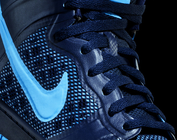 Nike Dunk High Hyperfuse – Navy – Light Blue
