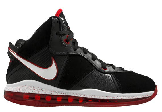 Nike LeBron 8 - Black - Red 
