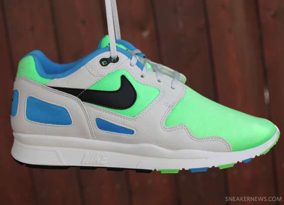 Nike Air Flow TZ - Bright Cactus - Black - Blue Glow - SneakerNews.com