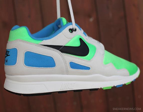 Nike Air Flow TZ - Bright Cactus - Black - Blue Glow - SneakerNews.com