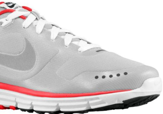 Nike Lunar Venture – Metallic Silver – Sport Red