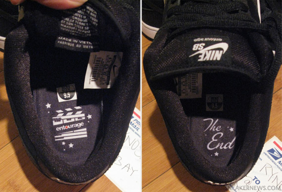 Entourage x Nike SB Dunk Low 'The End' Available on eBay