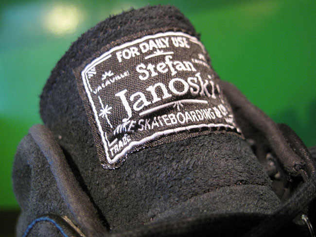 Nike Sb Zoom Stefan Janoski Mid Black Suede 1