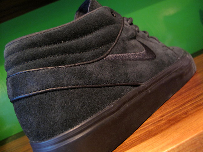 Nike Sb Zoom Stefan Janoski Mid Black Suede 4