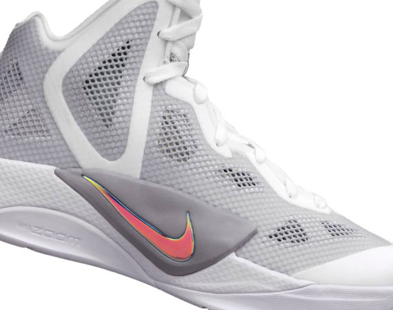 Nike Zoom Hyperfuse 2011 – White – Metallic Luster – Wolf Grey – Volt