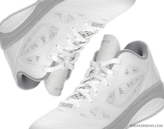 Nike Zoom Hyperfuse 2011 Low – White – Wolf Grey