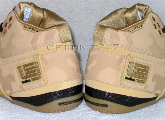 nike zoom lebron soldier 1 tan camo sample 03