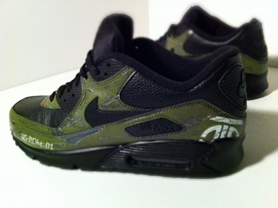 ROM x Nike Air Max 90 'D-Day' Customs - SneakerNews.com