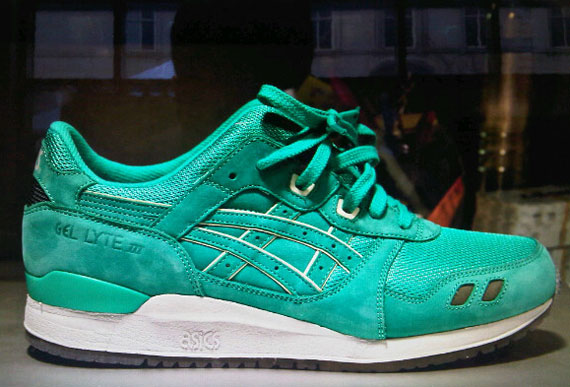 Ronnie Fieg Asics Gel Lyte Iii Upcoming Preview Emerald Green 01
