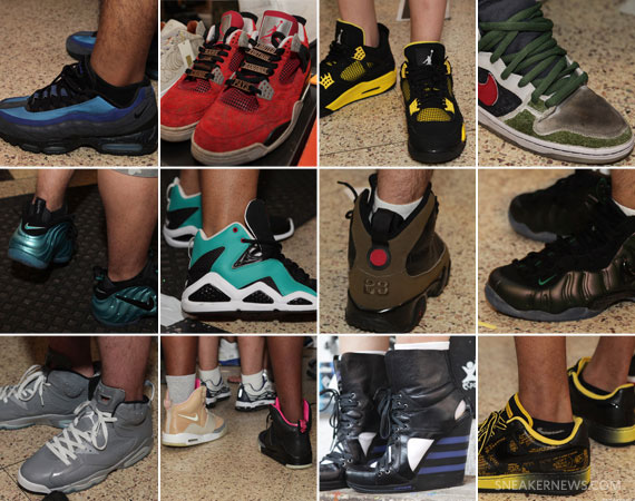 Sneaker Con NYC June 2011 Feet Recap