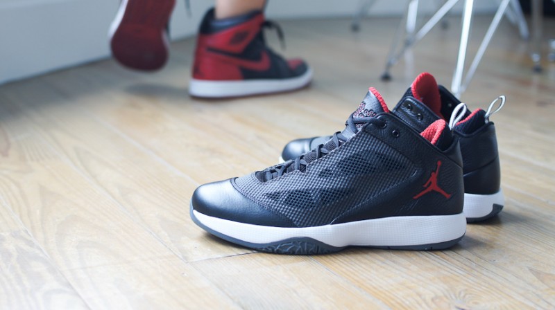 Air Jordan 2011 Q Flight - Black - Red - White | Sample