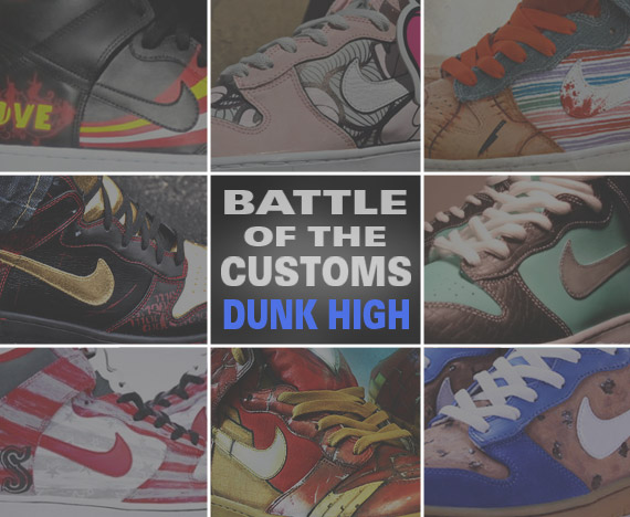 Sneaker News Battle Of The Customs: Nike Dunk High