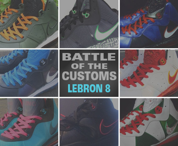 Battle Of The Customs Lebron