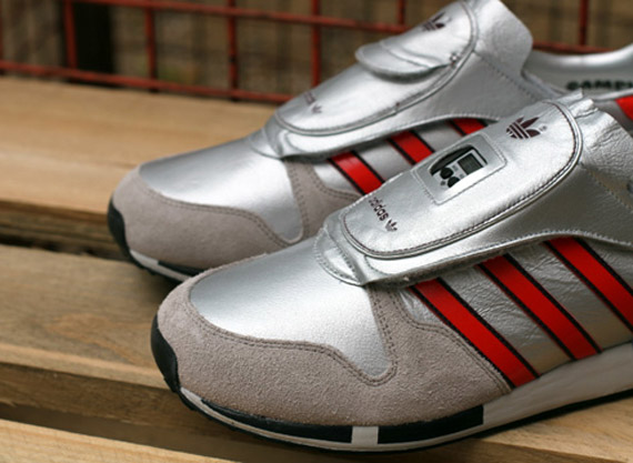 adidas 'B Sides' Silver - Red SneakerNews.com