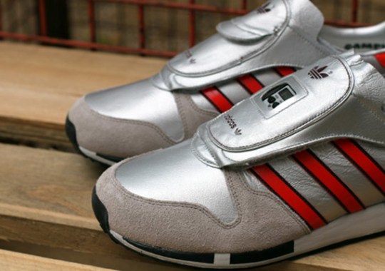 adidas Originals Micropacer ‘B Sides’ – Silver – Red