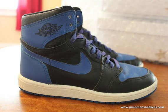 Air Jordan 1 Og Blk Blu Ebay 10