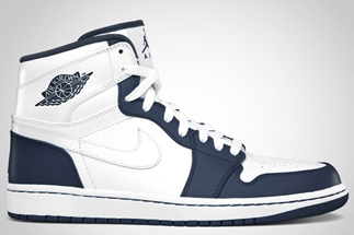 Air Jordan 1 Retro High White Midnight Navy 1