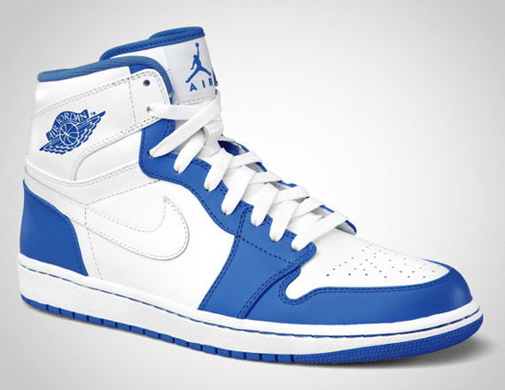 Air Jordan 1 Retro High White Varsity Royal 2