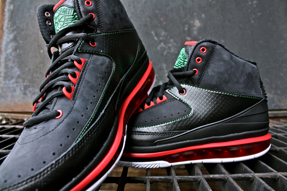 Air Jordan 2.0 – Black – Varsity Red – Classic Green – New Photos