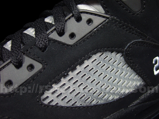 Air Jordan 5 Retro Black Metallic Silver 2011 9