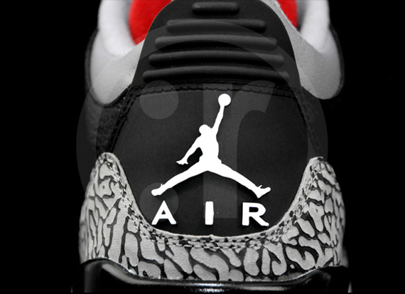 Air Jordan III Retro – Black – Varsity Red – Cement – White – New Images