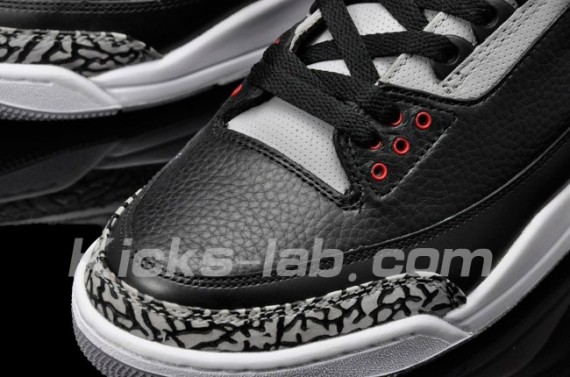 Air Jordan 3 Retro 'Black Cement' 2011 - New Images