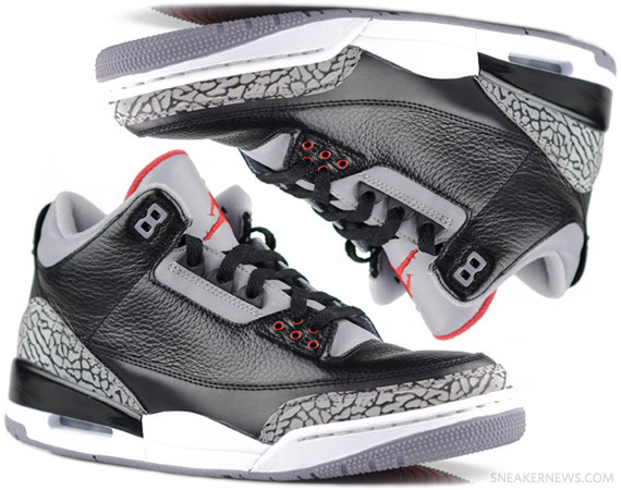 Air Jordan Iii Black Cement 2011 Osneaker 06