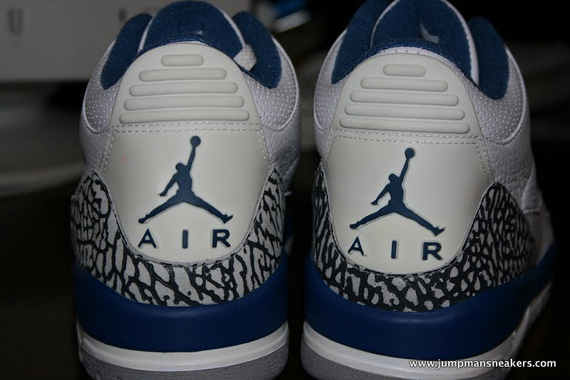Air Jordan Iii True Blue No Cement Lace Sample 05